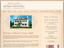 Tablet Screenshot of craven-hall.org